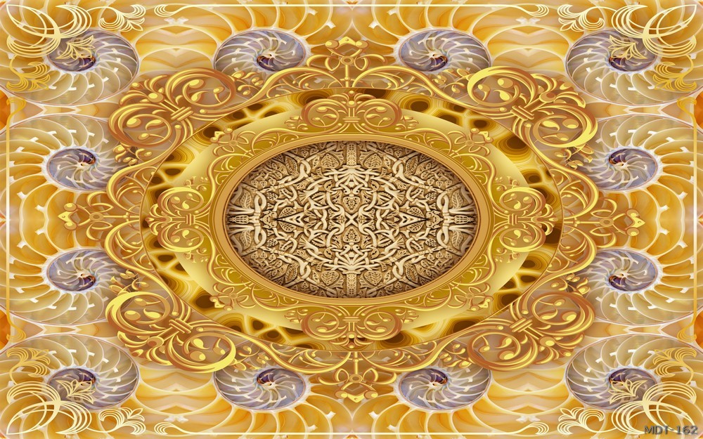 Mẫu dán trần họa tiết MDT-162